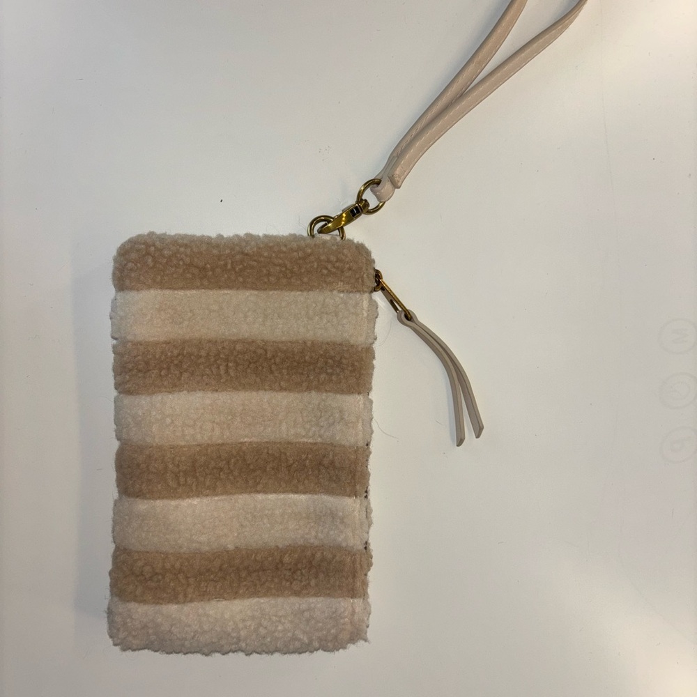 Striped Tan and Cream Women's Bag